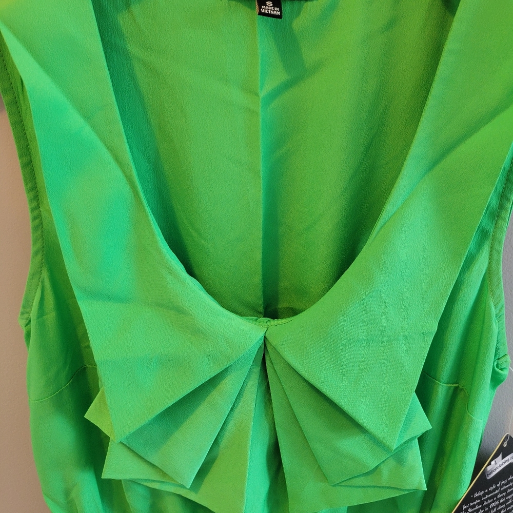 NWT Size Small BeBop Kelly Green Dress. - Picture 3 of 6